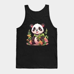 Paws and Playtime Baby Panda Tank Top